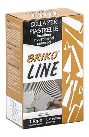 Cemento grigio presa rapida briko line - Bianco kg 1